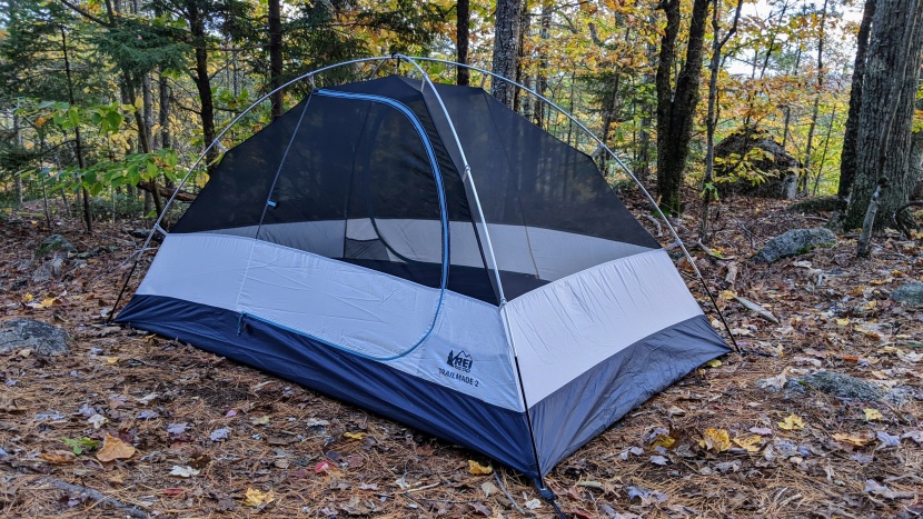 rei co-op trailmade 2 - we checked all fabrics, seams, poles, zippers, and stakes for signs...