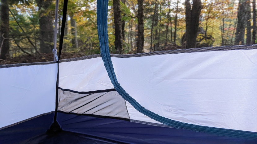 rei co-op trailmade 2 - two small pockets, one on either side of the tent, don&#039;t give you...