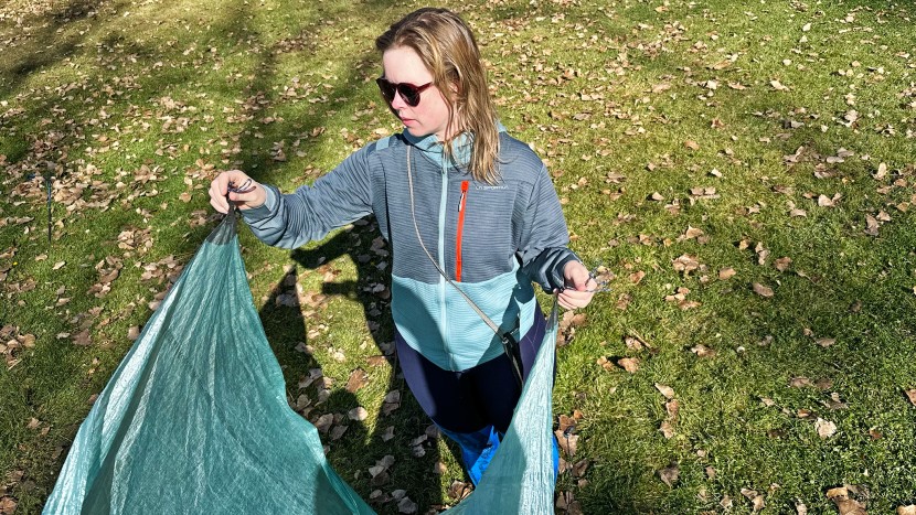 HYPERLIGHT MOUNTAIN GEAR FLAT TARP 週末価格 Dyneema Ultralight Tarp - Hyperlite Mountain Gear