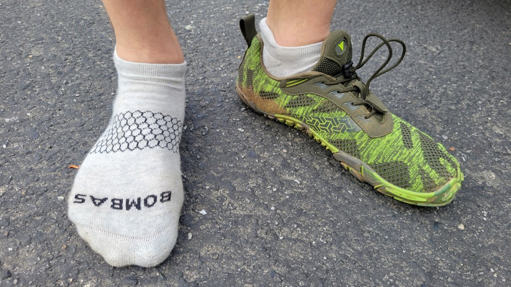 Women's BAREFOOT Running Ankle Socks: 2-Pack
