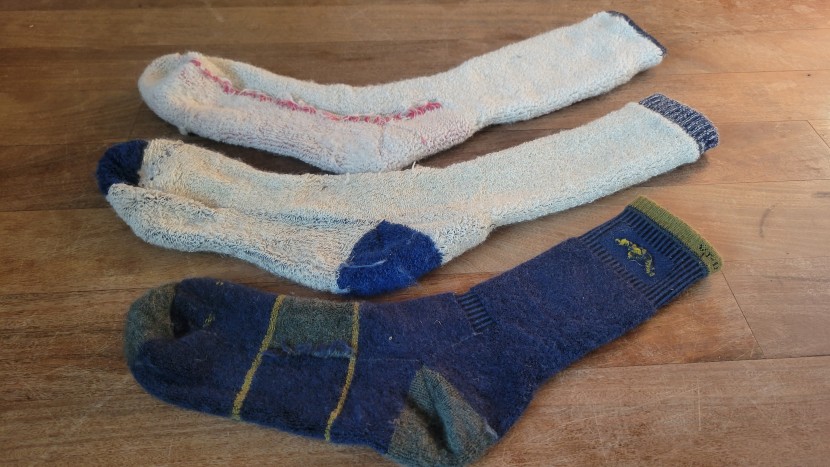 socks - heavyweight socks have the most cushion, and pile for maximum...