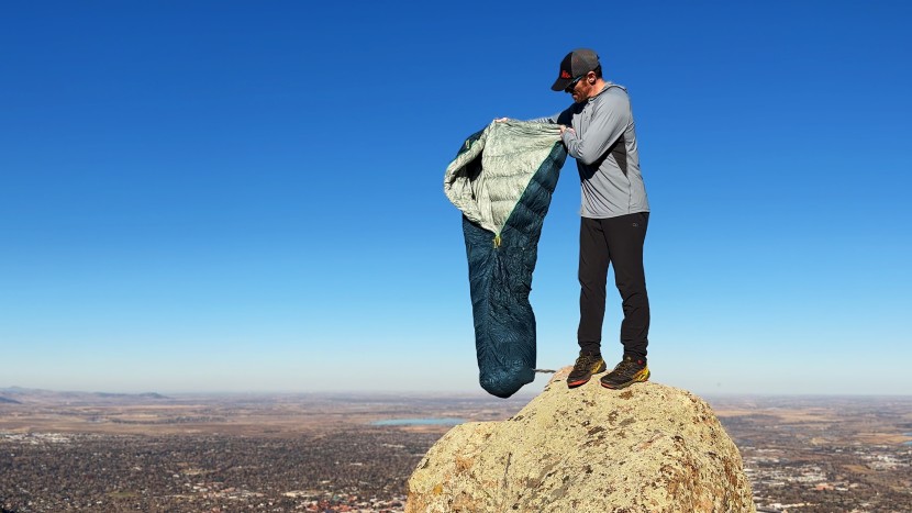 therm-a-rest hyperion 20 - a bag to look at in wonder.