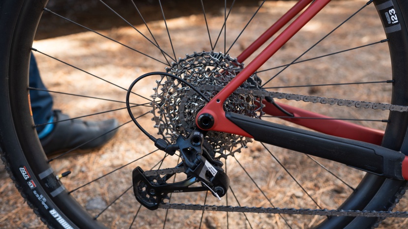 gravel bike - the apex group gives the stigmata exceptional range for a 1x...