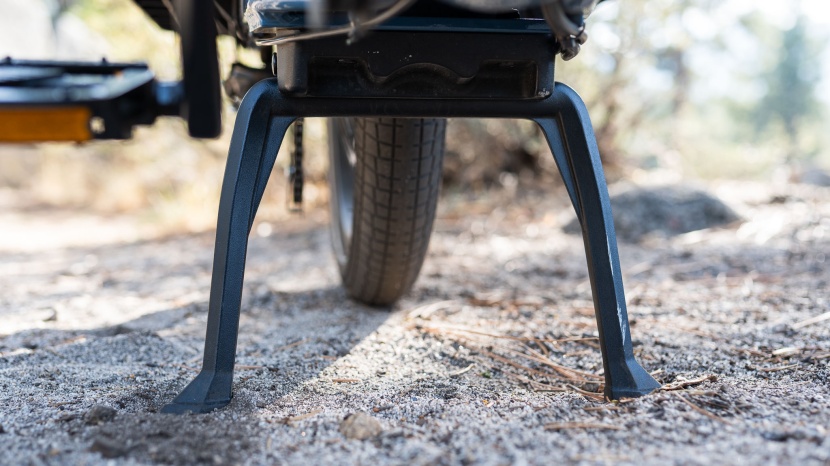 aventon abound - the kickstand on the abound is a well-designed high point. the...