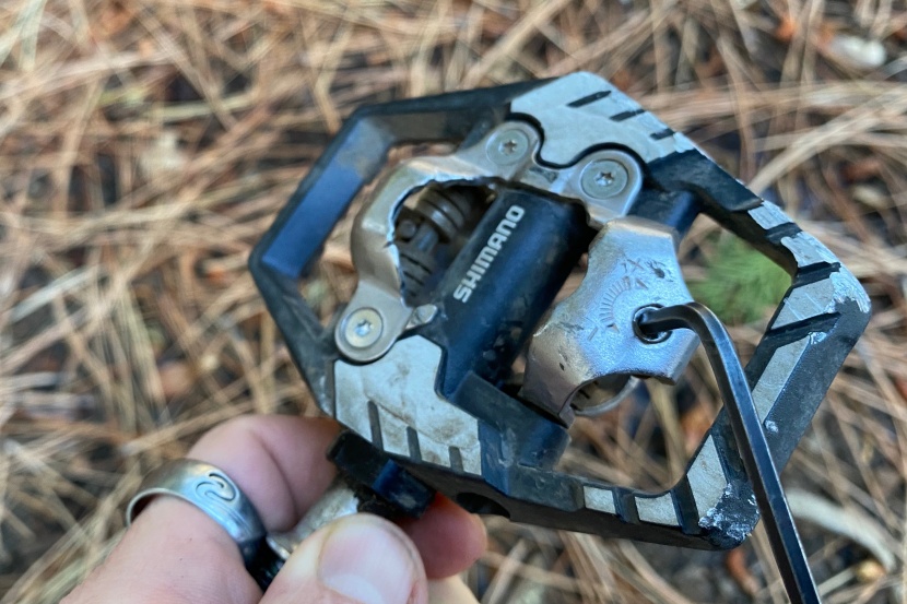 bike pedals - clipless mountain bike pedals generally have adjustable tension. on...