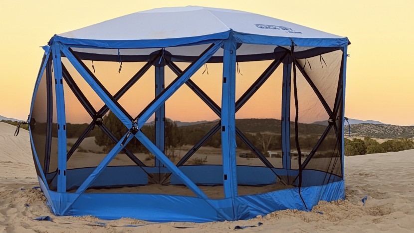canopy tent - with a fully enclosed design, the quick-set escape protects better...