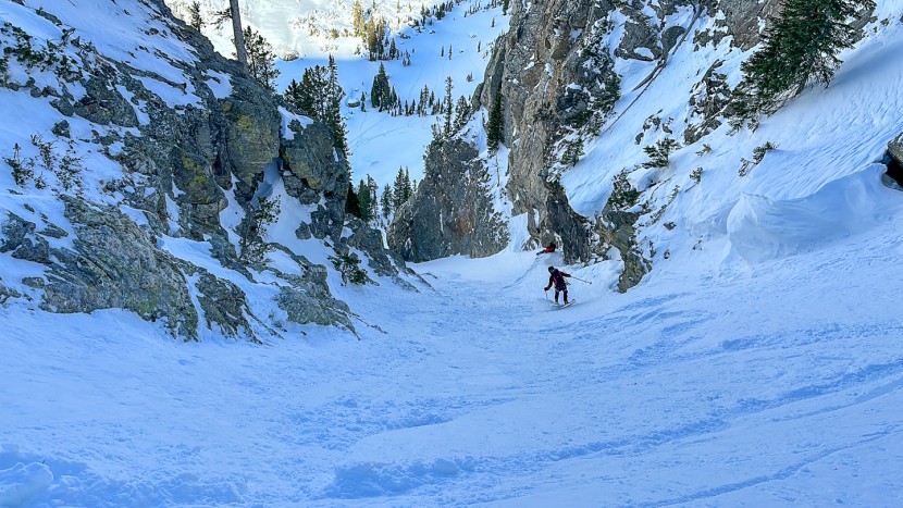 atomic backland 100 - short radius, controlled turns in high-consequence terrain. exactly...