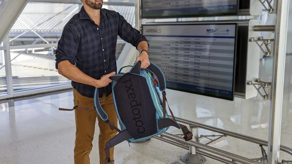 travel backpack - the cotopaxi is reasonably comfortable, but we liked that the entire...