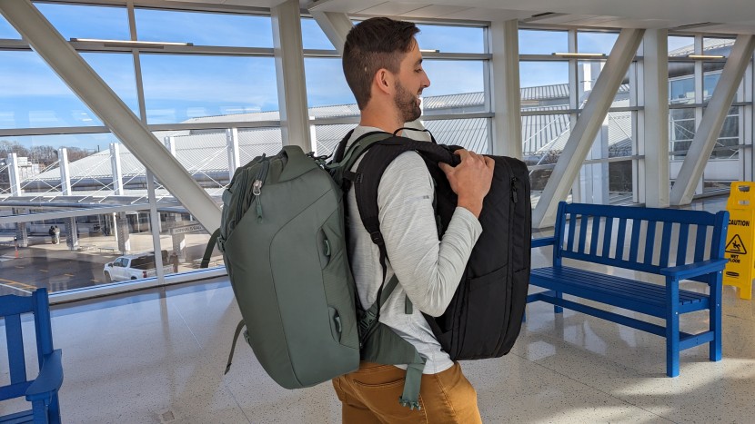 travel backpack - whether you&#039;re carrying one or more bags, comfortable straps help...