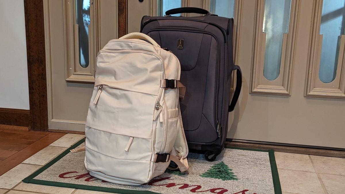 Coowoz Essentials Review (The Coowoz makes a decent standalone travel backpack, or partners well with a roll-aboard.)