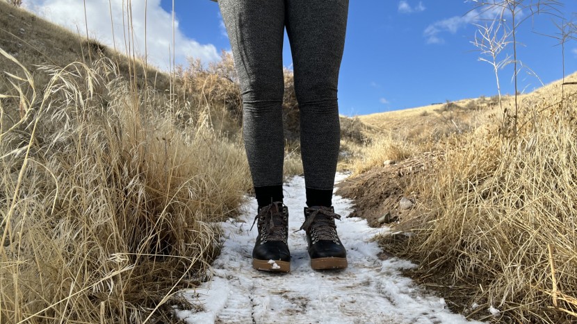 until the snow piles high, the patch mid boots are a great choice...