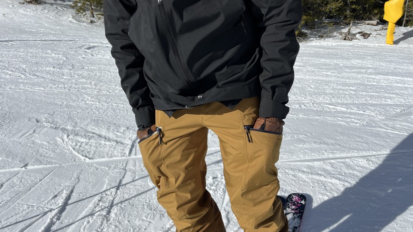 arc&#039;teryx sabre pant - large, conveniently-placed thigh pockets allow for some storage, and...