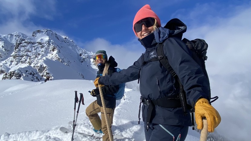 arc&#039;teryx beta ar jacket for women - testing the beta ar in in colorado.