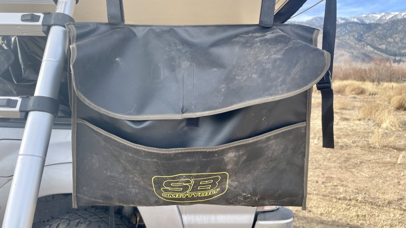 smittybilt gen2 overlander - we shoes? no problem, just stick &#039;em in the big rubber boot bag at...