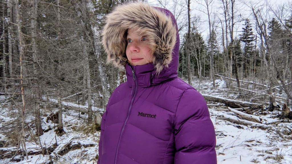 winter jacket womens - the montreal's hood keeps the wind off your face and the fabric...