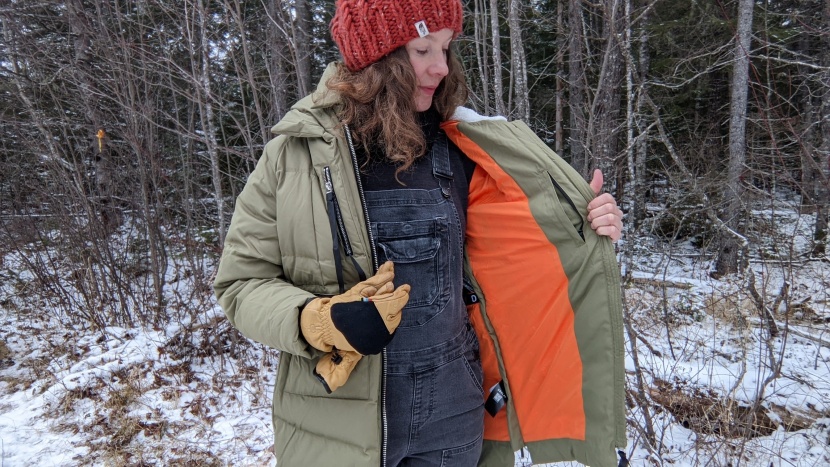 orolay thickened down - with flashy features and bright pops of color, this jacket is a fun...