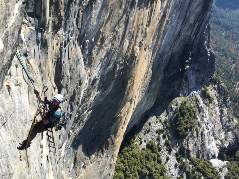 locking carabiner - we like to have a healthy supply of locking biners for big wall...