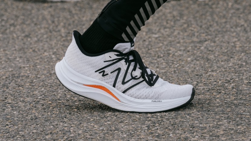new balance fuelcell propel v4 - the tpu plate helps give some pop to the propel, but it still is...