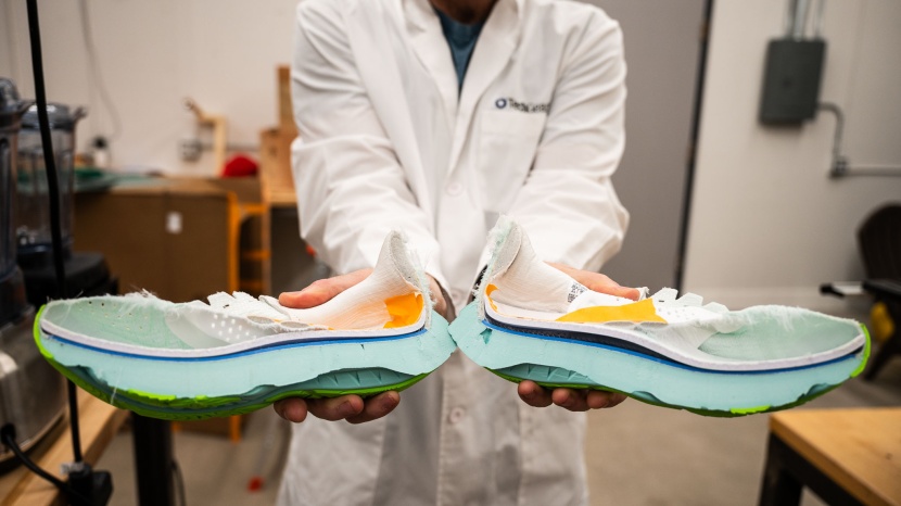 asics novablast 4 for women - with a 38 mm total stack at the heel, this uniquely shaped stack...