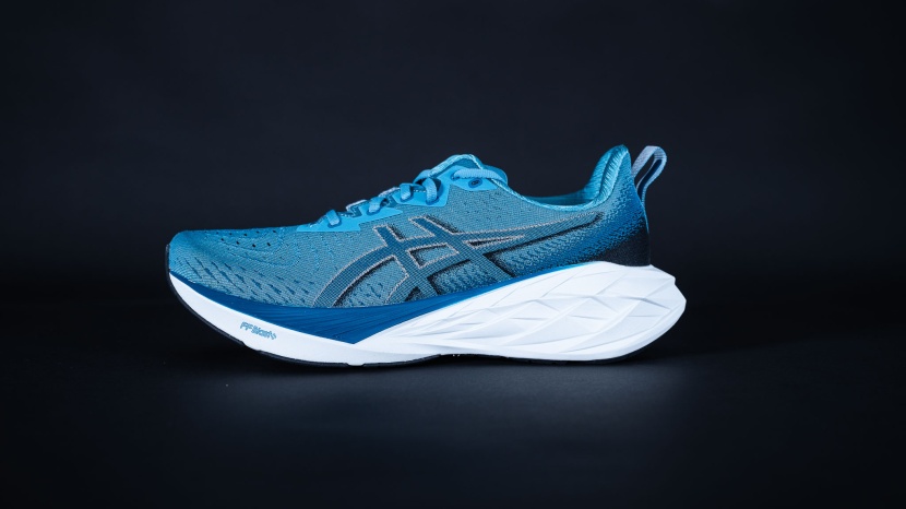 asics novablast 4 - the design of the novablast is visually exciting, but we wish the...