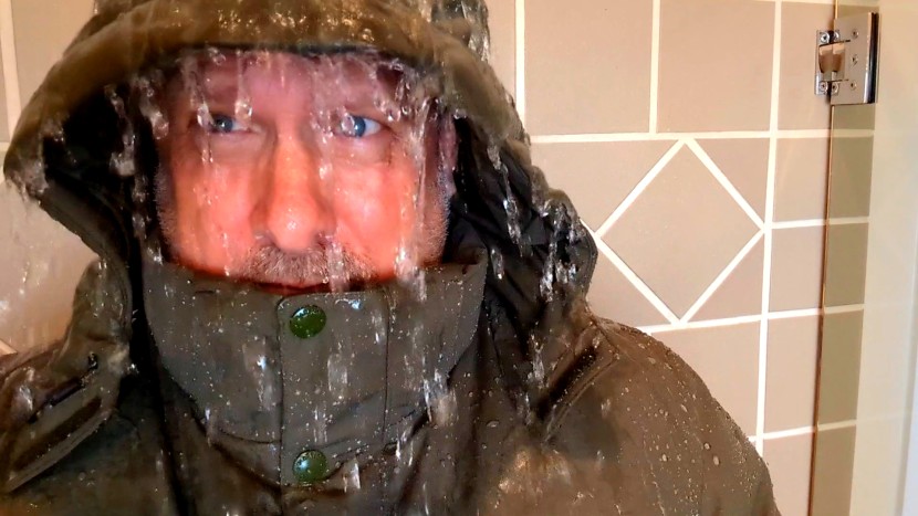 winter jacket men - braving the worst of beatrice - a full-blown, category 5, shower...