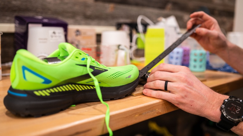 brooks adrenaline gts 23 - the rocker angle of a shoe can affect how responsive and smooth it...