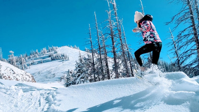 atlas range-mtn for women - the range-mtn&#039;s narrow frame and hinged binding give premium step...