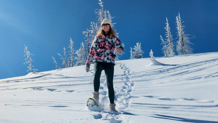 atlas range-mtn for women - light on the snow, secure in its grip, and natural in our walking...