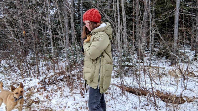 winter jacket - the expandable orolay down parka has zippers on each side, giving...