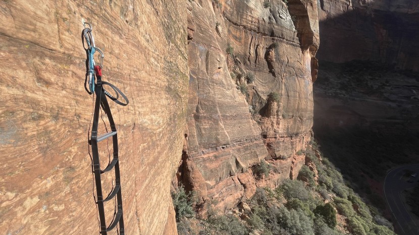 aider - both the camp ladder (pictured) and skot&#039;s wall gear aid ladder had...