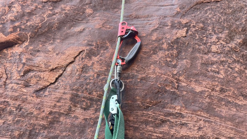ascender - the bd index slid up the rope among the easiest of the ascenders we...