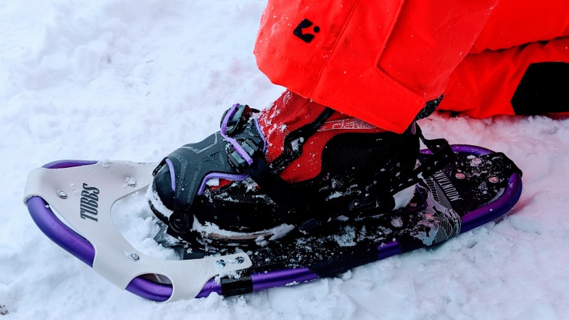 tubbs mountaineer for women - we trust the mountaineer to carry us comfortably through varied snow...