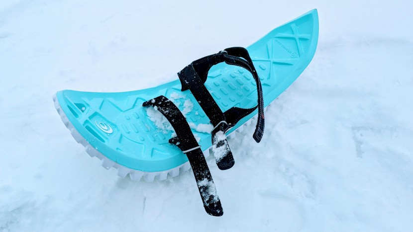 crescent moon eva foam - we found that ice and velcro are not the best mix.