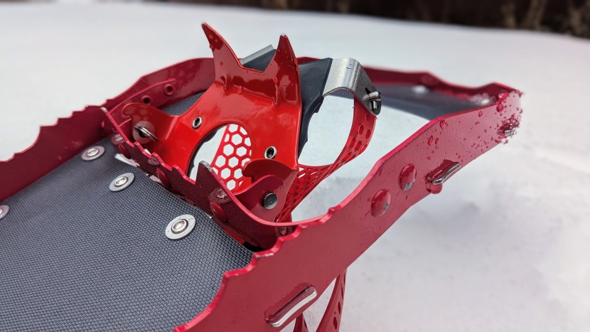 snowshoes womens - formidable traction on the lightning ascent comes from toe crampons...