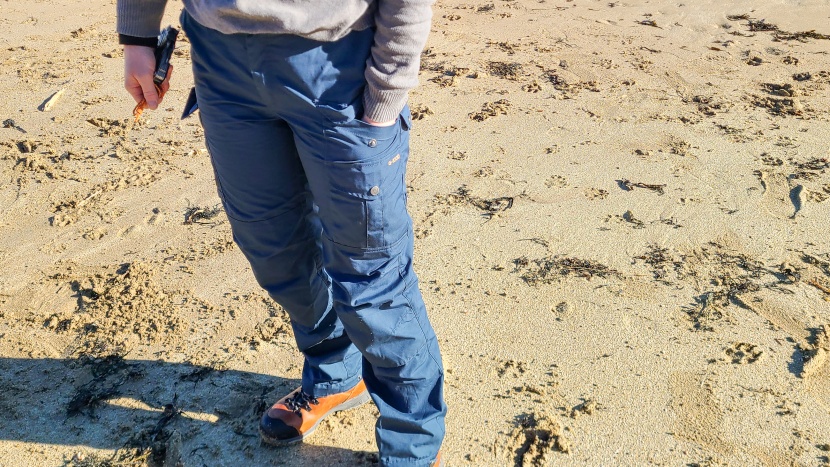 fjallraven vidda pro trousers for women - sturdy fabric and stitches mean these pants are likely to last.