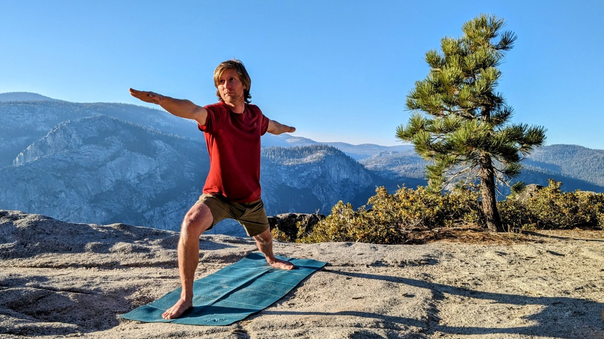 Primasole Foldable Review (The Primasole fit neatly in a daypack a clifftop flow in Yosemite.)