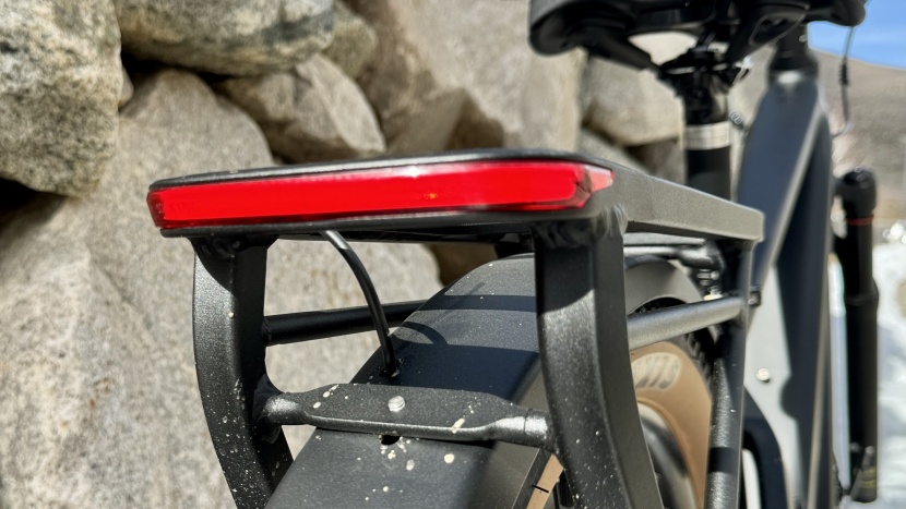ride1up prodigy v2 lx xr cvt - the prodigy&#039;s low profile and sleek rack has a built in tail light...