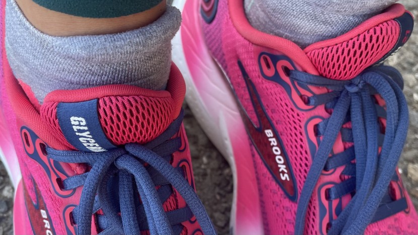 brooks glycerin 21 for women - the plush tongue provides an extra does of comfort, but the thicker...