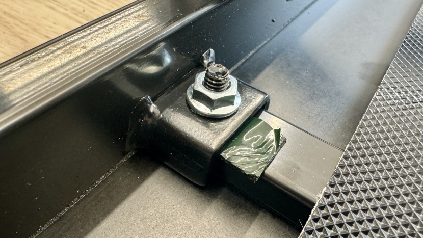 boasting an eva padded walking deck, the .5mm "padding" between...