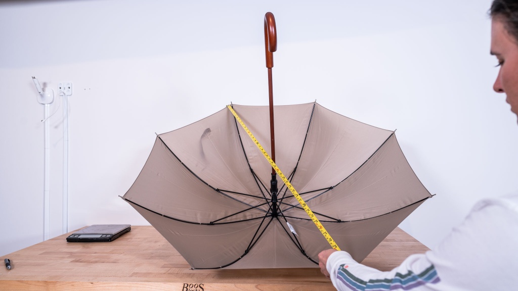 totes auto open wooden - we felt very protected beneath the geometry of this model.