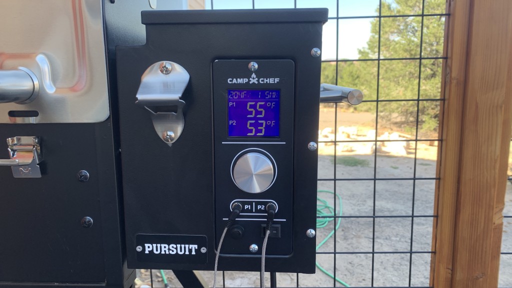 portable grill - a digital display on the camp chef provides an intuitive way to...