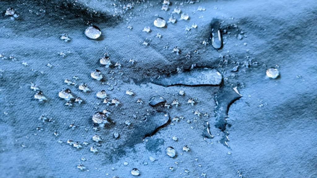 arc'teryx gamma pant for women - though these pants aren't waterproof the fco-dwr coating beads...