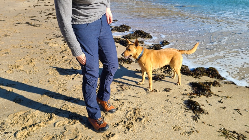 prana halle straight pants ii - a zipper side pocket is handy for odds and ends, but it&#039;s too small...