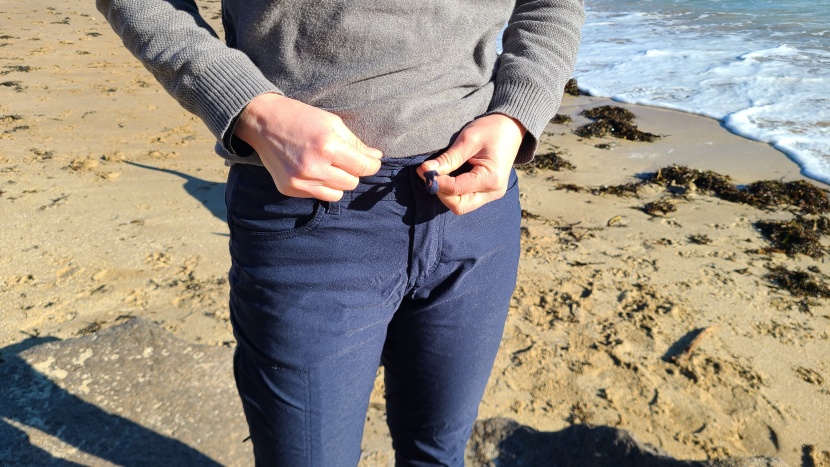 prana halle straight pants ii - an integrated drawstring ensures the pants stay put no matter how...