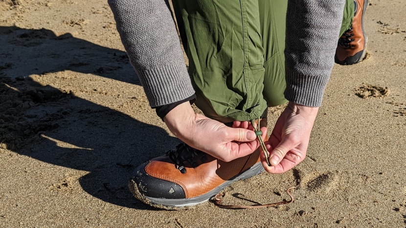 rei co-op trailmade pants for women - the thin fabric breathes well, but other options vent sweat more...
