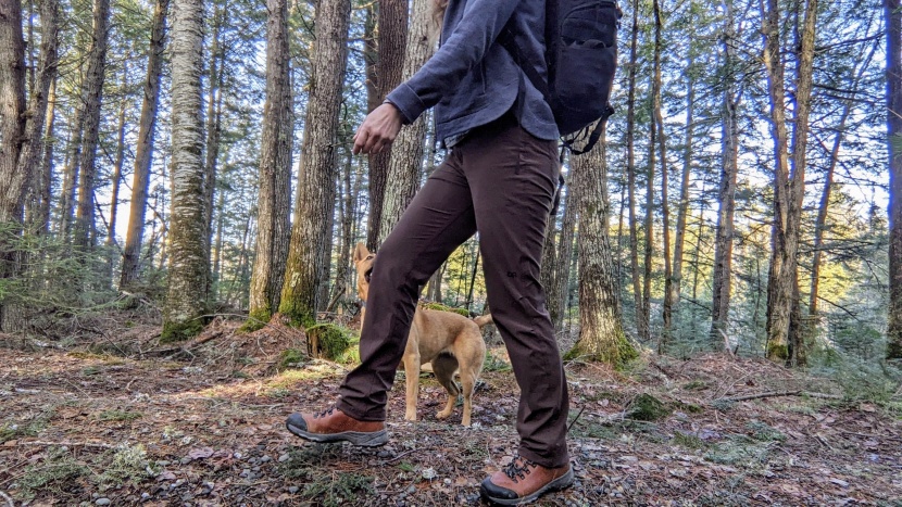 outdoor research ferrosi pant for women - it's easy to overheat on a hike, luckily these pants allow moisture...