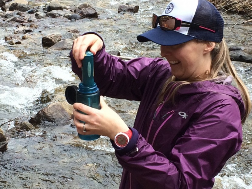 backpacking water filter - the steripen ultra is not a hands free device, requiring consistent...