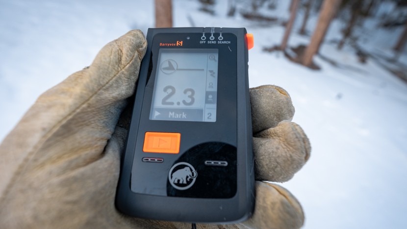 mammut barryvox s - we&#039;ve yet to find the limit of how many beacons the barryvox s can...