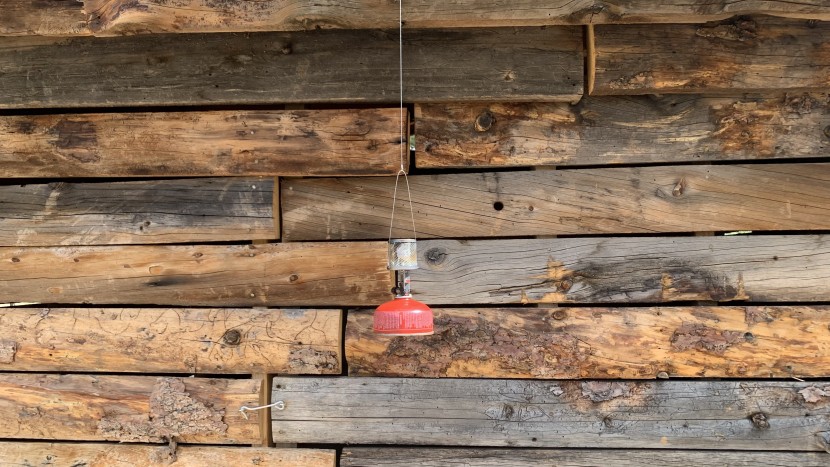 primus micron - the micron hangs from a long steel cable, which provides plenty of...