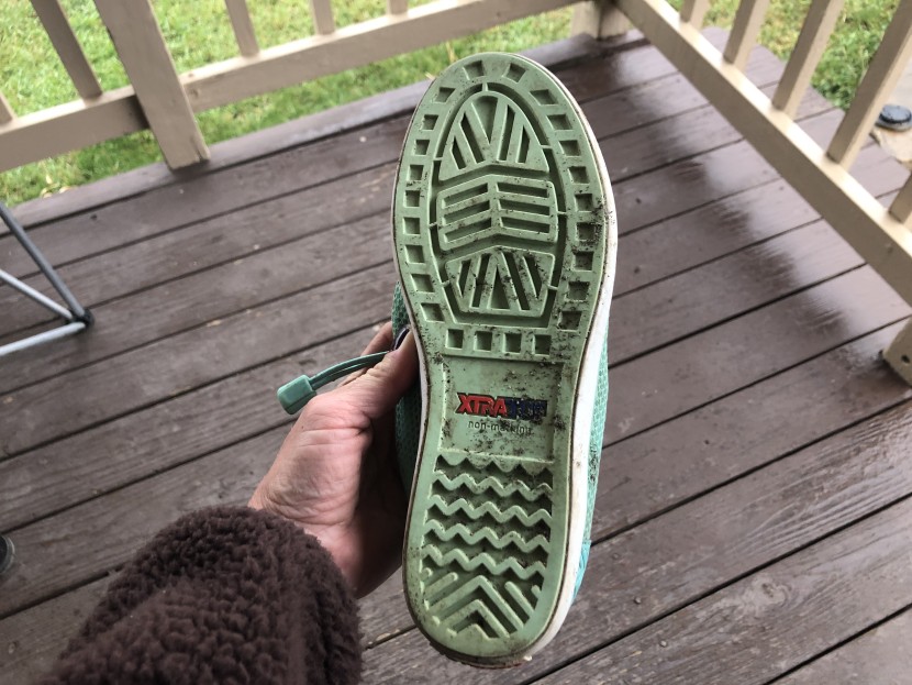 xtratuf riptide for women - the xtratuf riptide's chevron outsole make them effective against...